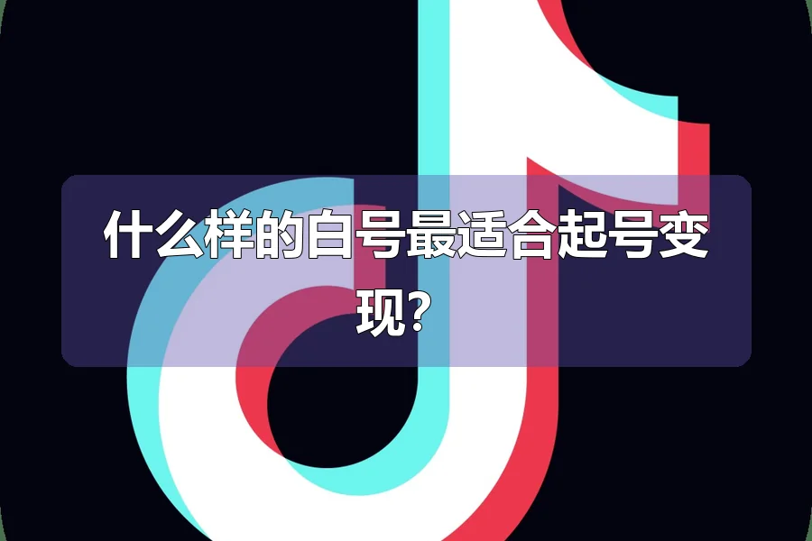 什么样的白号最适合起号变现?